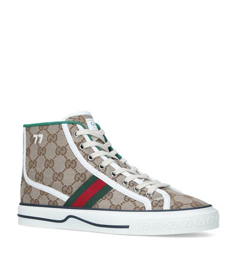 gucci tennis shoes girls|gucci high top sneakers women's.